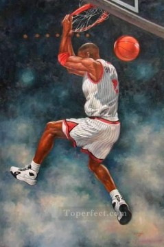 yxr006eD impresionismo deporte baloncesto Pinturas al óleo